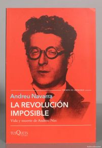 Second hand books: Andreu Navarra. LA REVOLUCIÓN IMPOSIBLE.